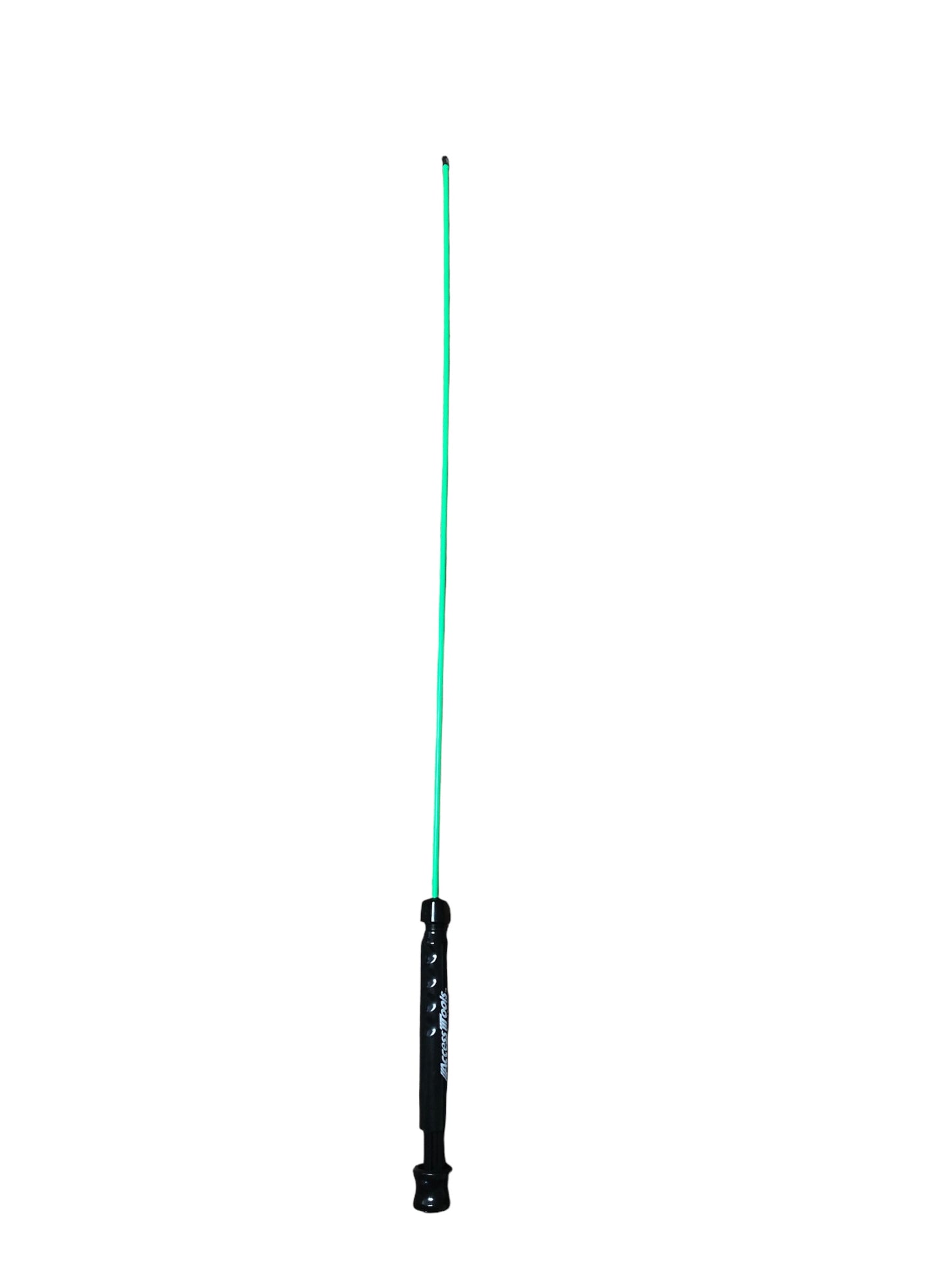 Vertical lock button car entry tool. Flexible coated long reach tool
Retractable loop with grip cover
Grab vertical door buttons with ease
Revolutionary new tool
Approximately 38" feet in length when straightened. Closed loop straight position