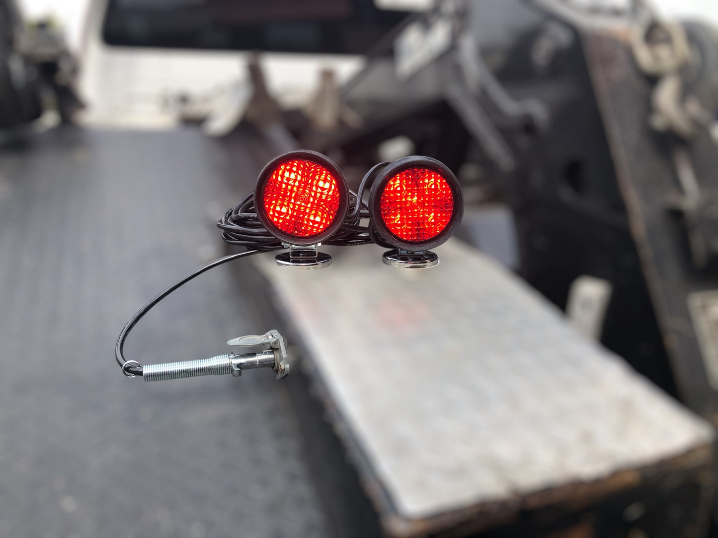 LED Wired Towing lights.