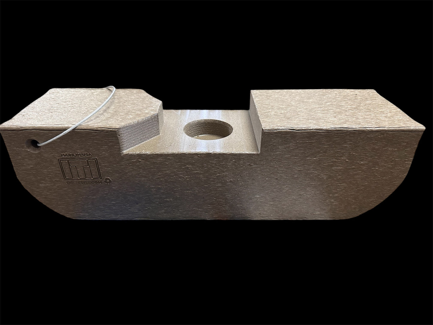 ITI Control Arm Skate is designed for use on a disabled or wrecked vehicle with a missing wheel or lugnuts, a broken ball joint, control arm, axle or other suspension components.Made from extruded recycled plastic
Rot, wear, oil and grease resistant
Stronger than wood
Dimensions: 19"L x 5.5"W x 5.5"H
Cable handle
Sold individually. MADE IN THE USA!