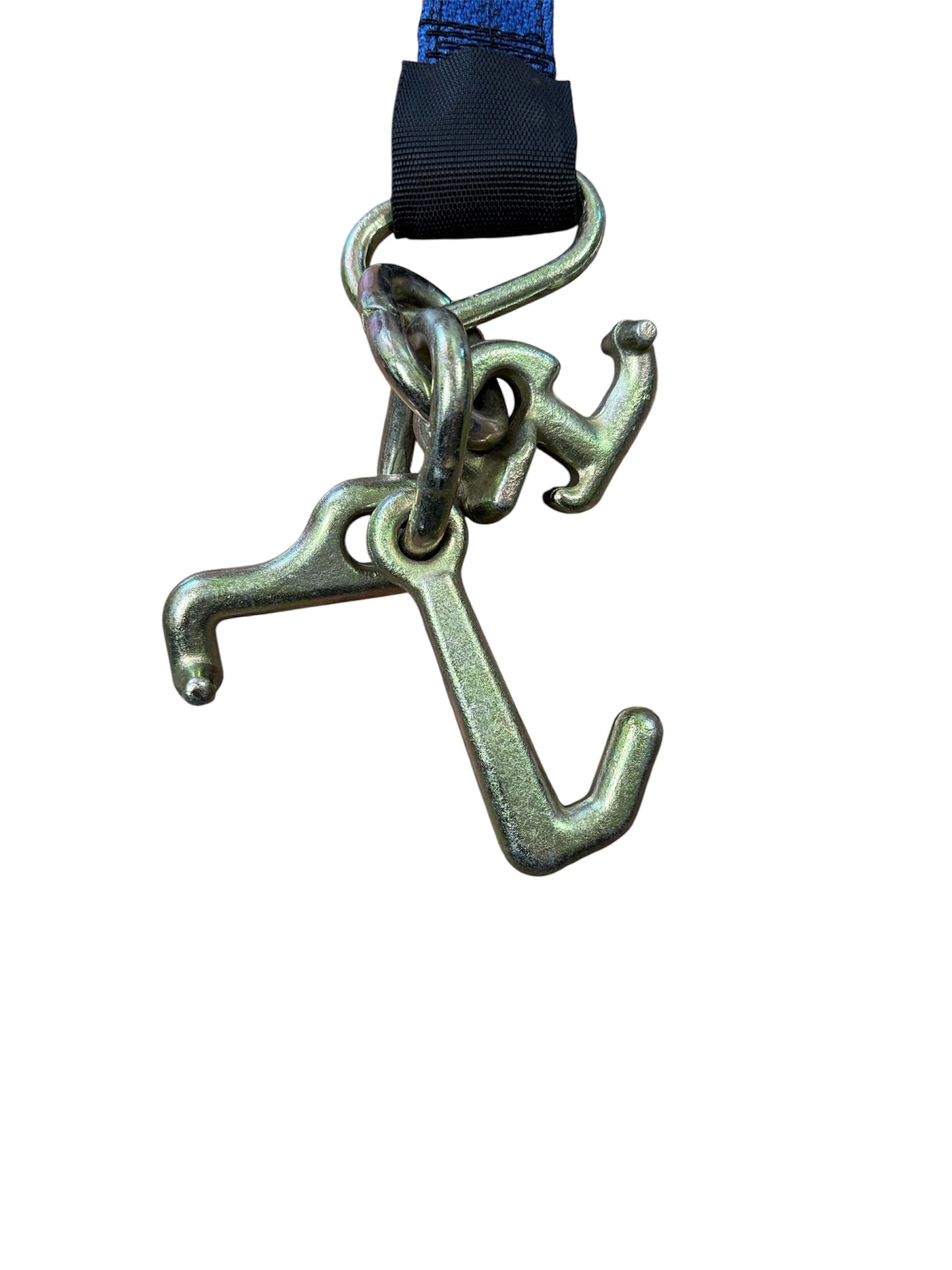36- INCH RTJ CLUSTER STRAP. CONSTRUCTED WITH PREMIUIM, HEAVY DUTY WEBBING, THE SOFT LOOP DESIGN HELPS PROTECTVEHICLE FRAMES AND ATTACHMENT POINTS AND BUMPERS FROM SCRATCHES AND DAMAGE. BACK SIDE OF RTJ HOOKS