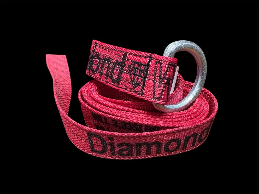 Secure your load with confidence using our 2” x 12’ D-Ring Lasso Straps. Designed for versatility and durability, these straps are perfect for securing vehicles, equipment, and other cargo during transportation. Red. Right view