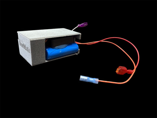 Upgrade your TM22 wireless tow light to lithium power with the XR Upgrade battery replacement kit! Enjoy the benefits of 60+ hours of operation on a single charge! Additionally,these batteries can last up to 10 years if charged properly. side view