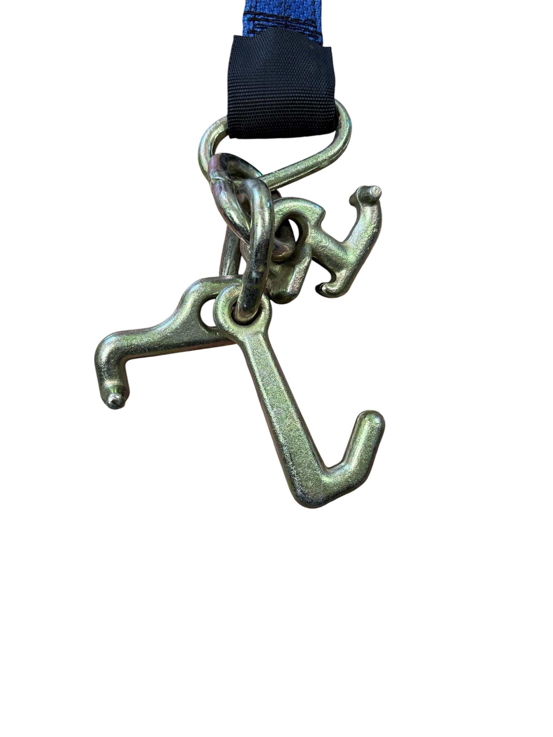 36- INCH RTJ CLUSTER STRAP. CONSTRUCTED WITH PREMIUIM, HEAVY DUTY WEBBING, THE SOFT LOOP DESIGN HELPS PROTECTVEHICLE FRAMES AND ATTACHMENT POINTS AND BUMPERS FROM SCRATCHES AND DAMAGE. BACK SIDE OF RTJ HOOKS